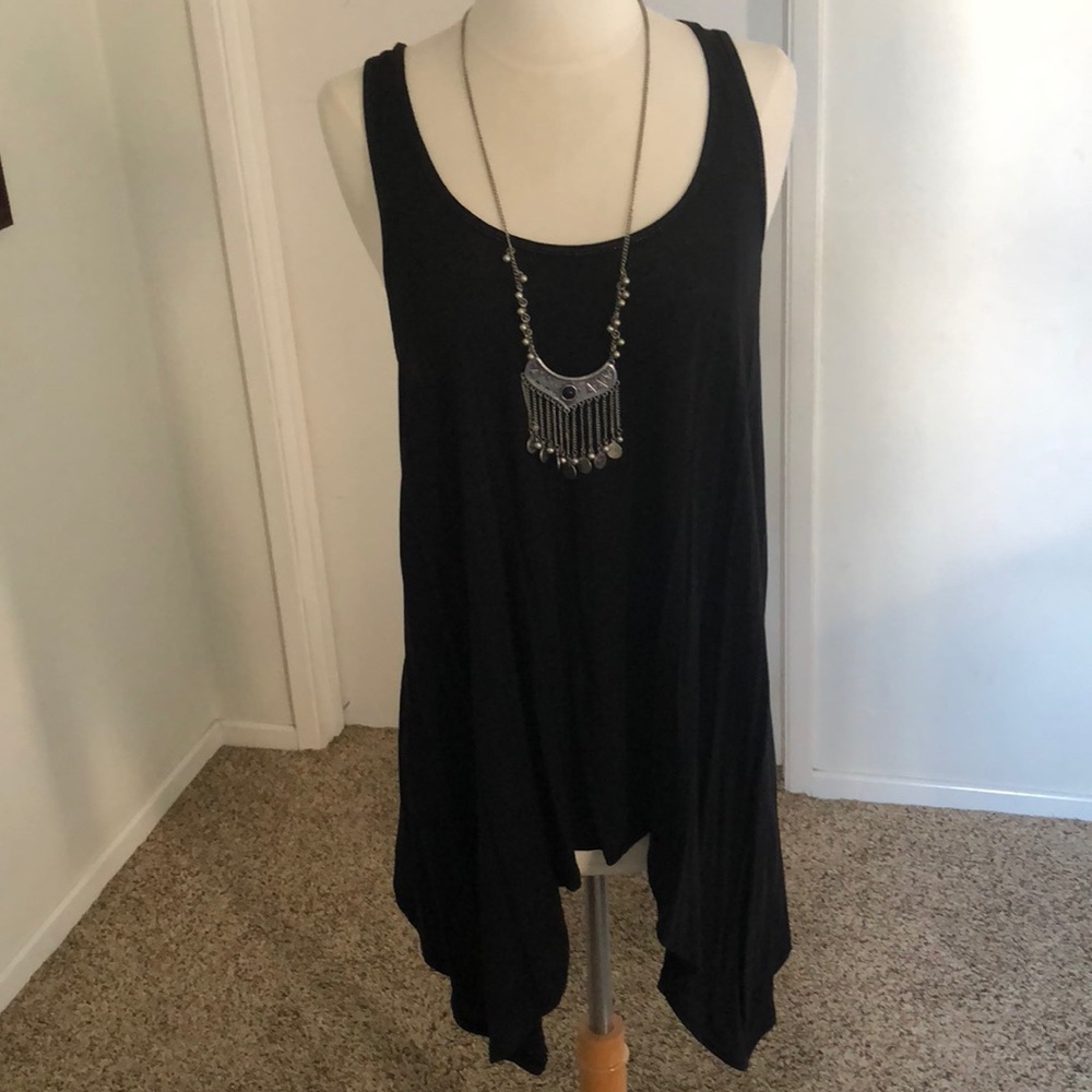 Racerback black Express tank top M